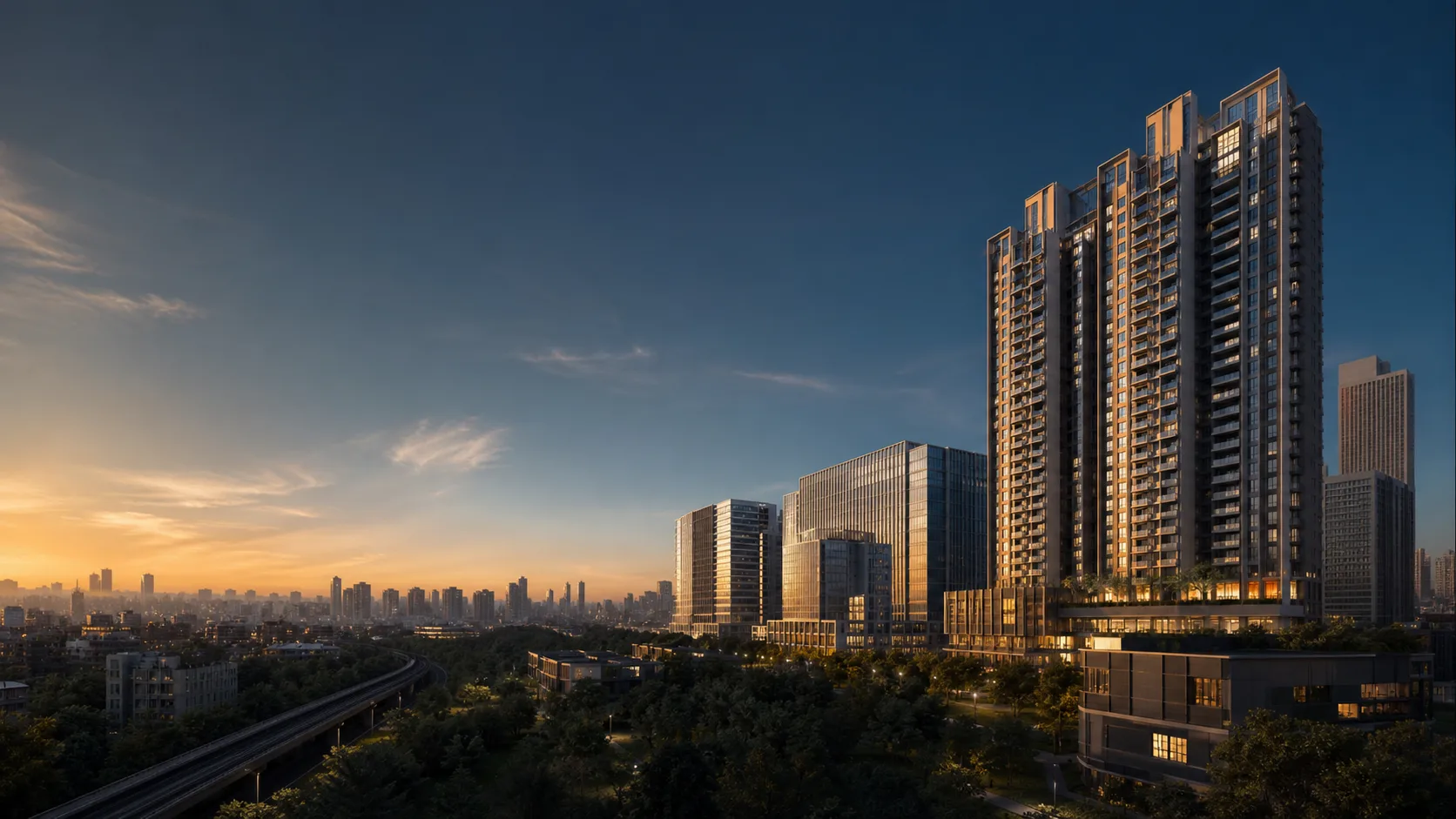 Growth-oriented urban real estate investment market